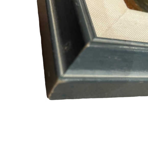 Painting Mother & Child Next to the Ocean, Signed Art By L. Espi, Circa 1987 - Picture 4 of 10